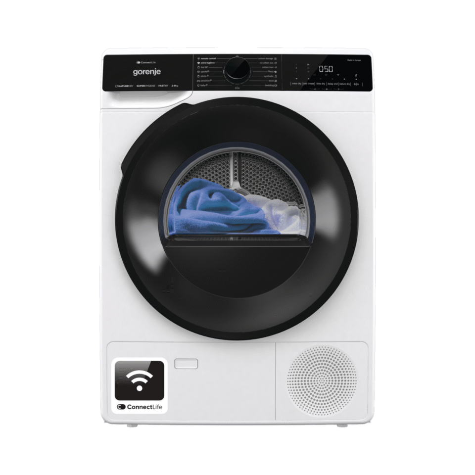 Gorenje DPNA92WIFI – Sušilica za veš 9 kg (toplotna pumpa, Wi-Fi, kondenzacijska)