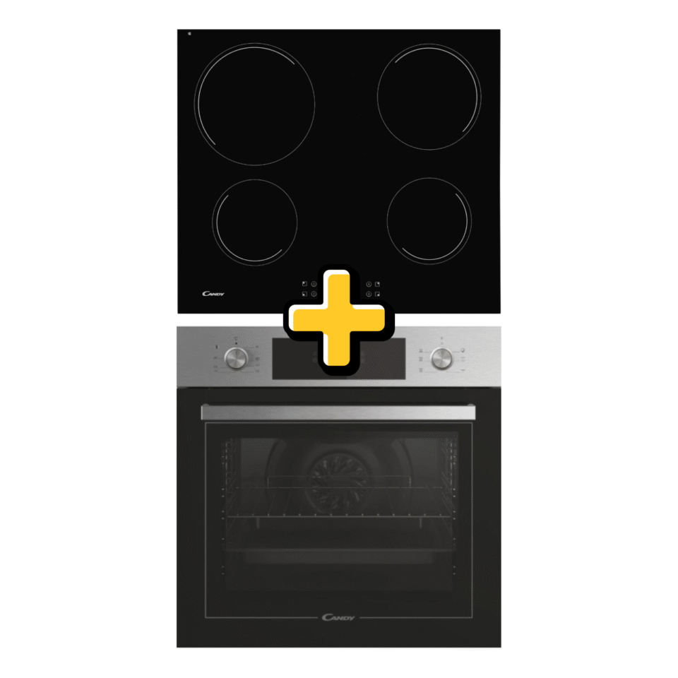 Candy PCT25CXCH64CCB – Ugradbeni set (pećnica + staklokeramička ploča)
