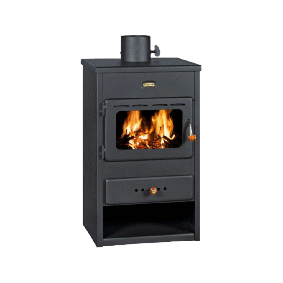 Prity K-1 – Kamin na čvrsto gorivo sa ostakljenim vratima (9 kW)