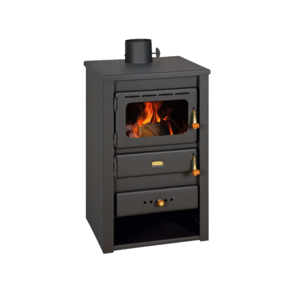 Prity K-22 – Kamin na čvrsto gorivo sa ostakljenim vratima (10 kW)